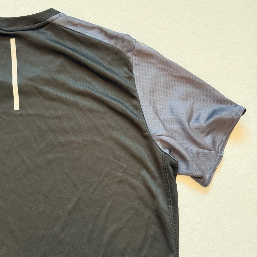 Adidas Response Climalite Running Shirt Mens Small Black Grey Athletic Tee Gym - Picture 15 of 16